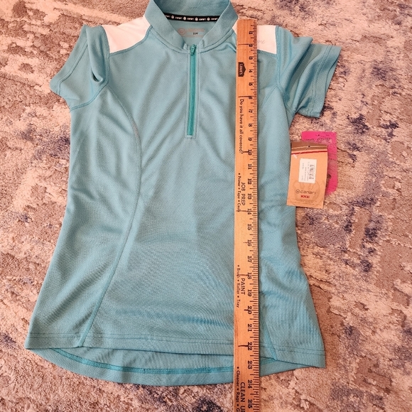 NWT Canari Women's Essential Cycling Jersey.  Robbins egg blue. Size small. - Picture 14 of 16